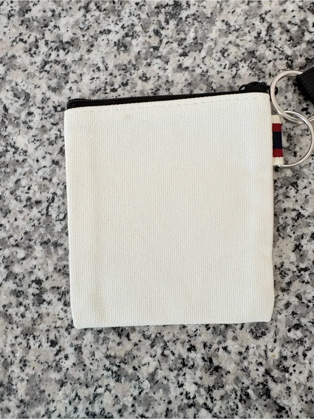 Canvas Wristlet Coin Purse